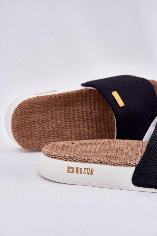 Damenhausschuhe Big Star RR274A108 schZuarze Farbe