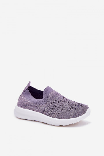 Kindisch Ein überzeugendes Stilvollll Turnschuhe Violette Farbe Grinala