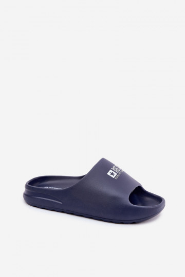 Leichte Hausschuhe Hausschuhe Männlich Z Logo Big Star RR174A014 Dunkelblau