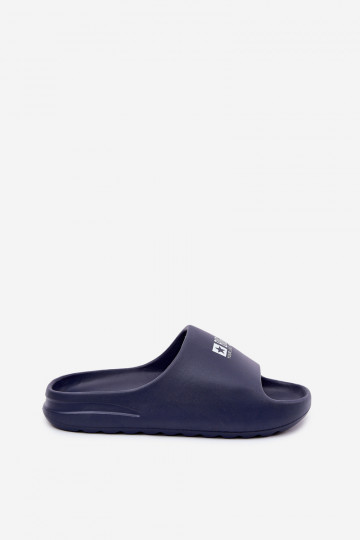 Leichte Hausschuhe Hausschuhe Männlich Z Logo Big Star RR174A014 Dunkelblau 2