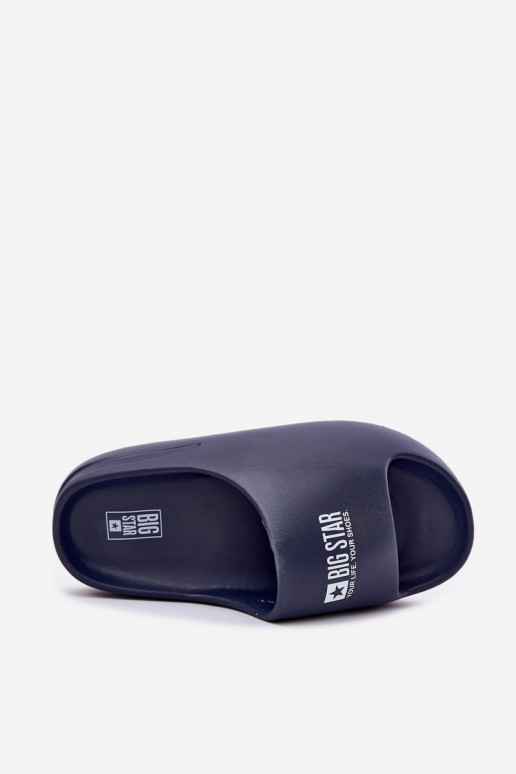 Leichte Hausschuhe Hausschuhe Männlich Z Logo Big Star RR174A014 Dunkelblau Leichte Hausschuhe Hausschuhe Männlich Z Logo Big Star RR174A014 Dunkelblau