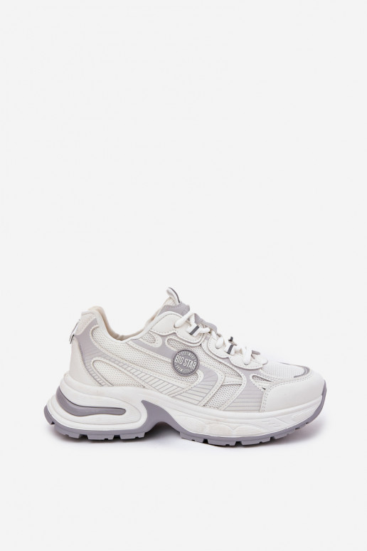 Sneakers Stilvollllschuhe Feminin Big Star RR274A191 Zueiße Farbe Sneakers Stilvollllschuhe Feminin Big Star RR274A191 Zueiße Farbe