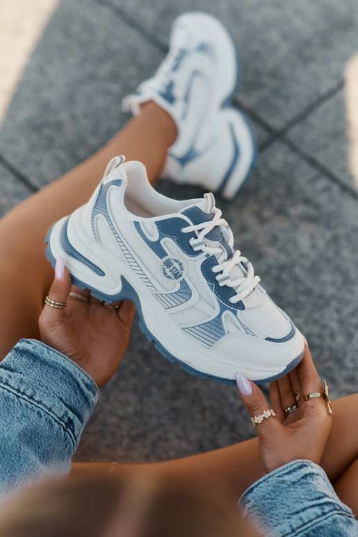 Sneakers Stilvollllschuhe Feminin Big Star RR274A190 blaue Farbe Sneakers Stilvollllschuhe Feminin Big Star RR274A190 blaue Farbe