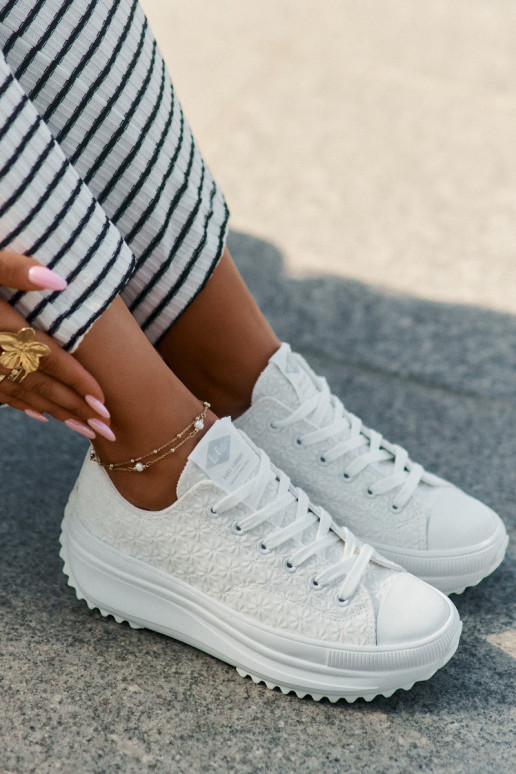 Freizeitschuhe Z Haftem mit einer Plattform Lee Cooper LCIN-25-31-3465L Zueiße Farbe Freizeitschuhe Z Haftem mit einer Plattform Lee Cooper LCIN-25-31-3465L Zueiße Farbe