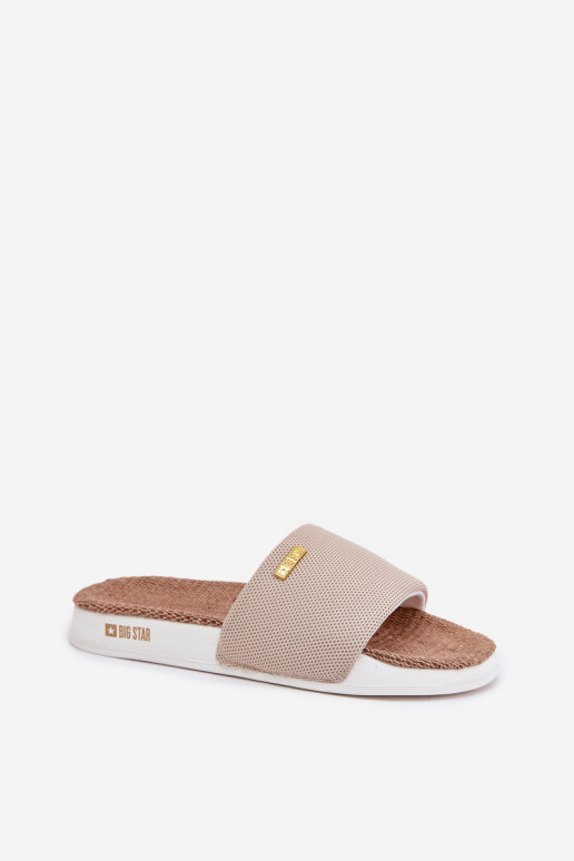 Damenhausschuhe Big Star RR274A102 Beige Damenhausschuhe Big Star RR274A102 Beige