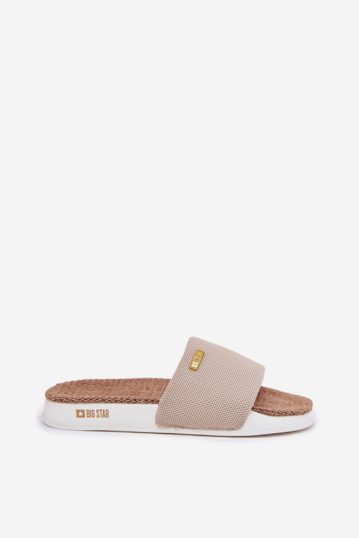 Damenhausschuhe Big Star RR274A102 Beige Damenhausschuhe Big Star RR274A102 Beige