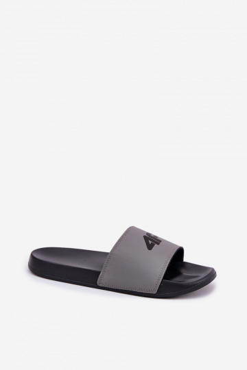 Hausschuhe Männlich 4F 4FRMM00FSLIM011-25S graue Farbe