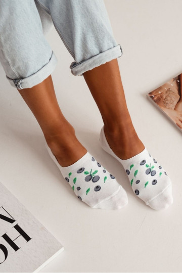 Socken MicroFußzeilen Feminin BaZuełniane Jagody Zueiße Farbe