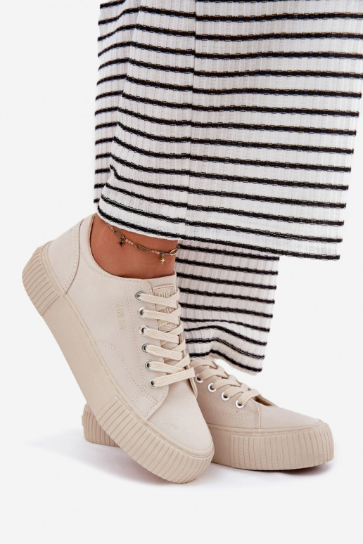 Freizeitschuhe Big Star RR274407 Beige  Freizeitschuhe Big Star RR274407 Beige