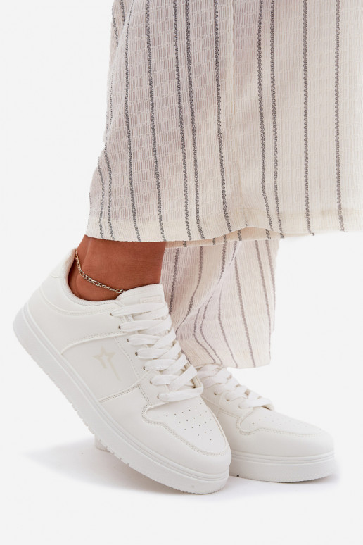 Sneakers Stilvollllschuhe Feminin Big Star RR274A241 HI-POLY SYSTEM Zueiße Farbe Sneakers Stilvollllschuhe Feminin Big Star RR274A241 HI-POLY SYSTEM Zueiße Farbe