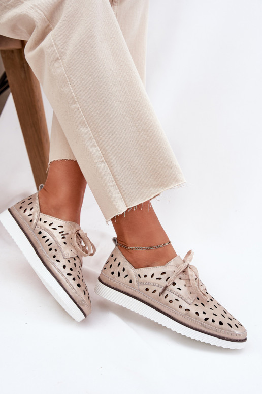 Schuhe Haut Feminin S.Barski LR51-611 goldene Farbe Schuhe Haut Feminin S.Barski LR51-611 goldene Farbe