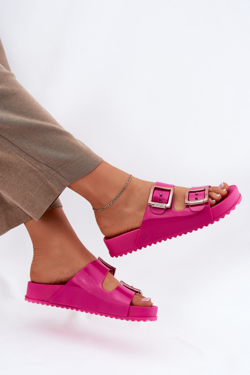 Feminin Hausschuhe Glatt Duftend ZAXY NN285093 pinke Farbe