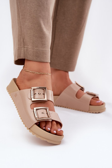 Feminin Hausschuhe Glatt Duftend ZAXY NN285092 Beige