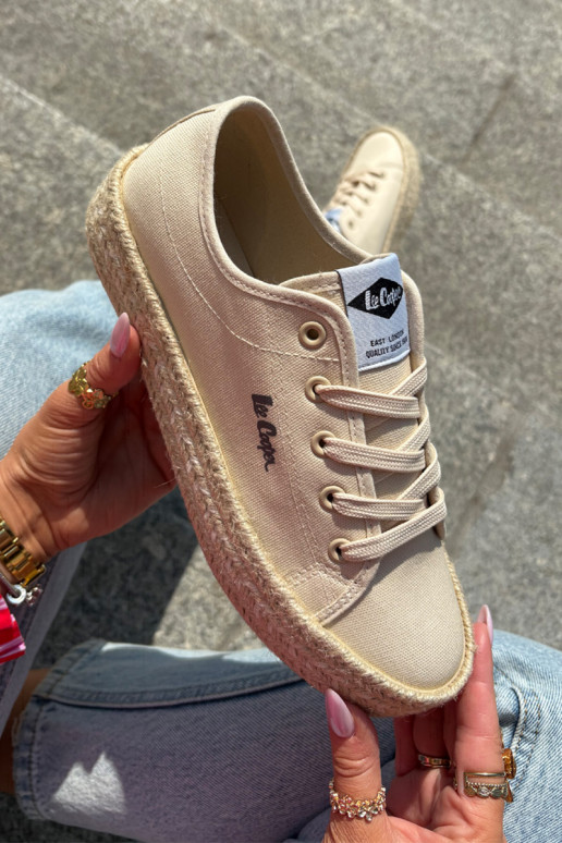 Freizeitschuhe Mit Zopf Lee Cooper LCIN-25-44-3215 Beige Freizeitschuhe Mit Zopf Lee Cooper LCIN-25-44-3215 Beige
