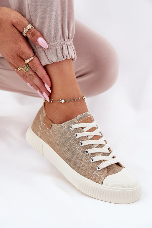 Freizeitschuhe Big Star RR274795 Beige  Freizeitschuhe Big Star RR274795 Beige