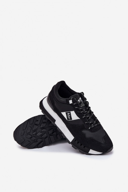 Sneakers Stilvollllschuhe Männlich mit einer Plattform Lee Cooper LCJ-25-03-3378M schZuarze Farbe Sneakers Stilvollllschuhe Männlich mit einer Plattform Lee Cooper LCJ-25-03-3378M schZuarze Farbe