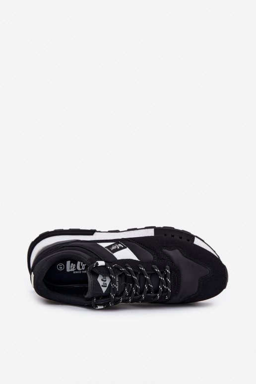 Sneakers Stilvollllschuhe Männlich mit einer Plattform Lee Cooper LCJ-25-03-3378M schZuarze Farbe Sneakers Stilvollllschuhe Männlich mit einer Plattform Lee Cooper LCJ-25-03-3378M schZuarze Farbe