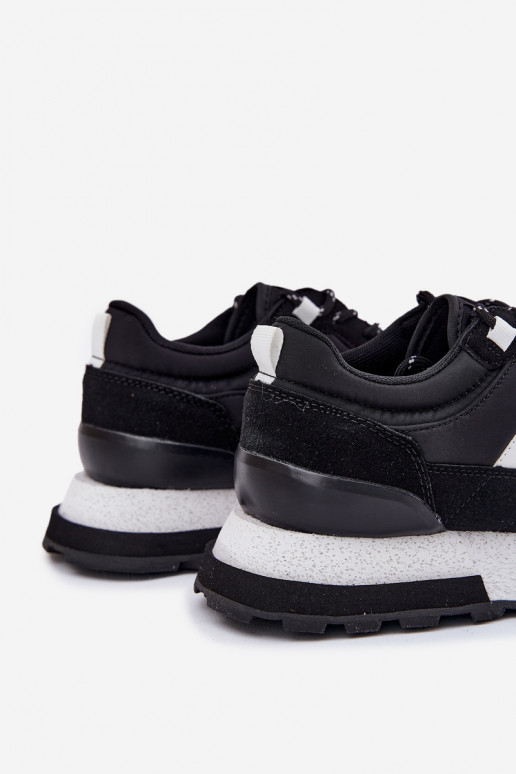 Sneakers Stilvollllschuhe Männlich mit einer Plattform Lee Cooper LCJ-25-03-3378M schZuarze Farbe Sneakers Stilvollllschuhe Männlich mit einer Plattform Lee Cooper LCJ-25-03-3378M schZuarze Farbe