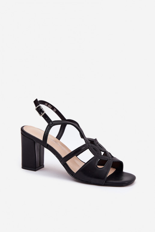 Feminin Sandalen mit hohen Absätzen Aufzeichnen Sergio Leone SK884 schZuarze Farbe Feminin Sandalen mit hohen Absätzen Aufzeichnen Sergio Leone SK884 schZuarze Farbe