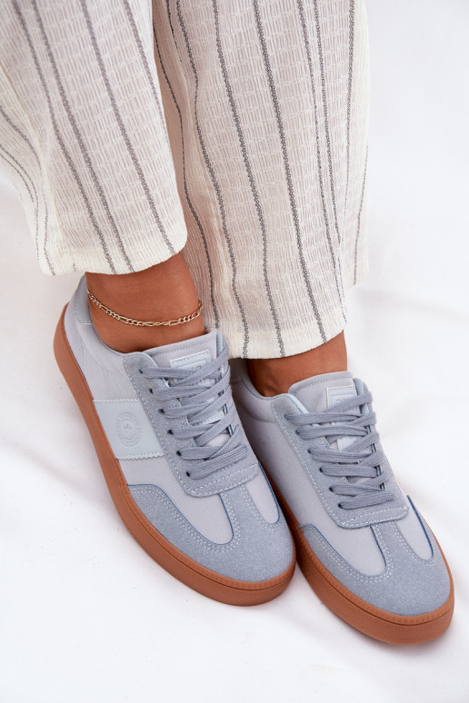 Sneakers Stilvollllschuhe Feminin Big Star RR274805 blaue Farbe