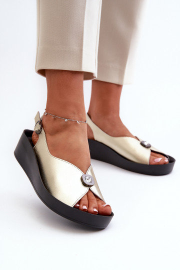 Rosa Damenschuhe mit Schnallen aus Schaumstoff, „Luciene"