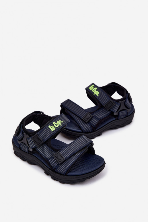 Sandalen für Kinder Lee Cooper LCIN-25-34-3569K Dunkelblau