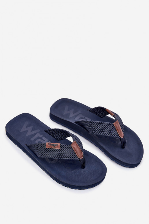 Hausschuhe Hausschuhe Männlich INRANGLER ZANE FLIPFLOP MEN LOIN 20251044.24H Dunkelblau
