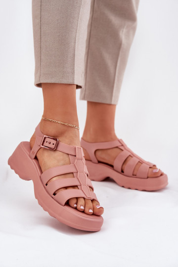 Damensandalen Duftend ZAXY RR285116 pinke Farbe 2