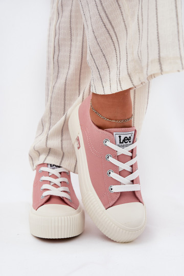 Freizeitschuhe mit einer Plattform LEE ISLA C INOMEN LOIN 50251001 pinke Farbe