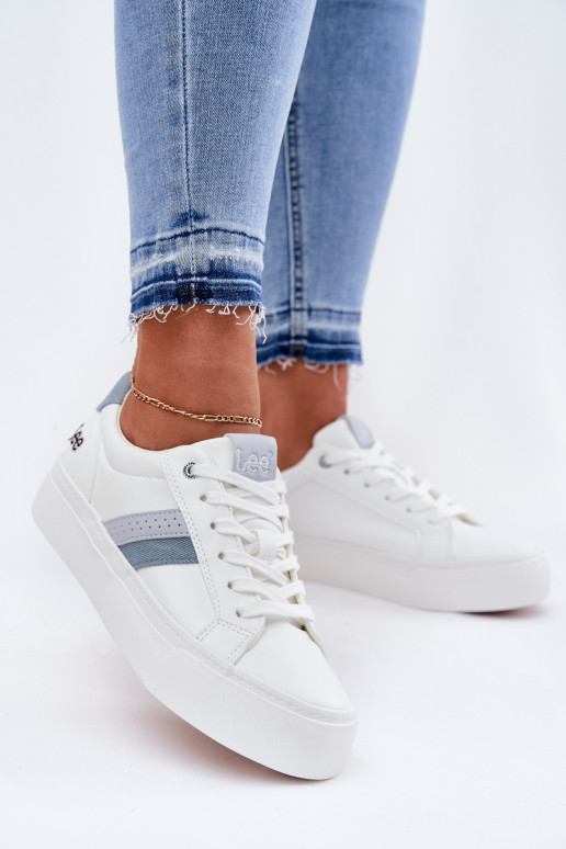 Sneakers Stilvollllschuhe Feminin LEE LAYLA INOMEN LOIN 50251003 Zueiße Farbe Sneakers Stilvollllschuhe Feminin LEE LAYLA INOMEN LOIN 50251003 Zueiße Farbe