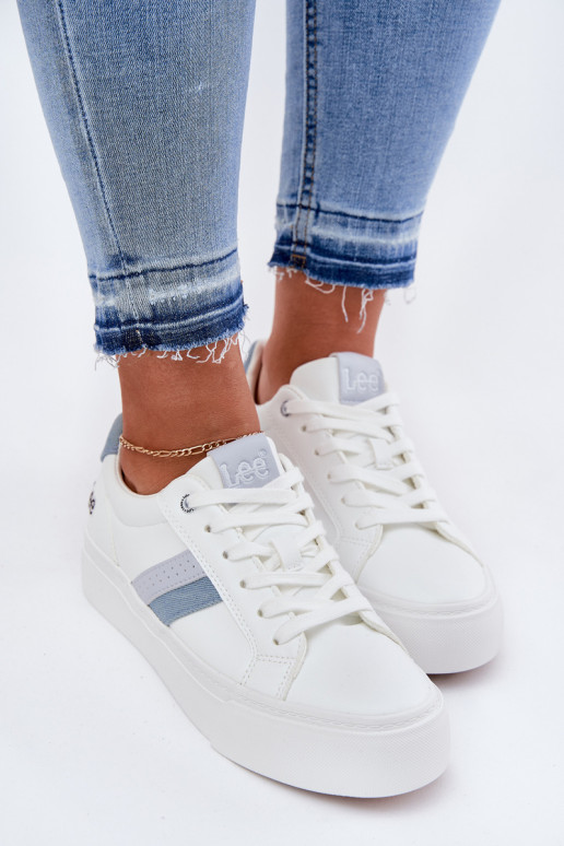 Sneakers Stilvollllschuhe Feminin LEE LAYLA INOMEN LOIN 50251003 Zueiße Farbe Sneakers Stilvollllschuhe Feminin LEE LAYLA INOMEN LOIN 50251003 Zueiße Farbe