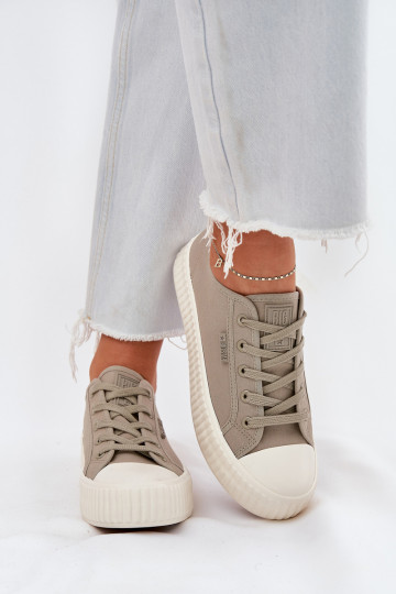 Freizeitschuhe mit einer Plattform Big Star RR274779 graue Farbe 2