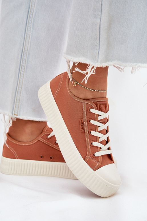  Freizeitschuhe mit einer Plattform Big Star RR274778 orange Farbe