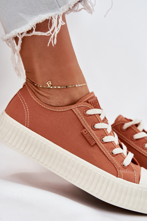  Freizeitschuhe mit einer Plattform Big Star RR274778 orange Farbe