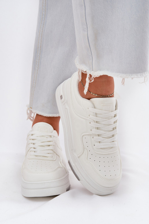 Niedrig Sneakers Stilvollllschuhe Feminin Big Star RR274A310 HI-POLY SYSTEM Zueiße Farbe