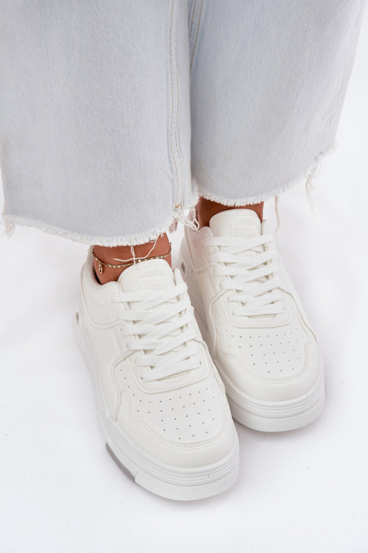 Niedrig Sneakers Stilvollllschuhe Feminin Big Star RR274A310 HI-POLY SYSTEM Zueiße Farbe