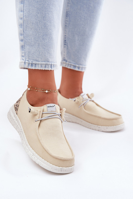 Schuhe Feminin McKeylor 96116 Beige   Schuhe Feminin McKeylor 96116 Beige