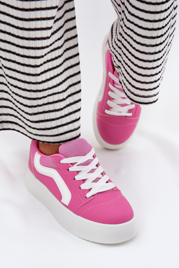 Rosa Damen Sneakers im sportlichen Stil mit Plateau, „Tellnira" 2