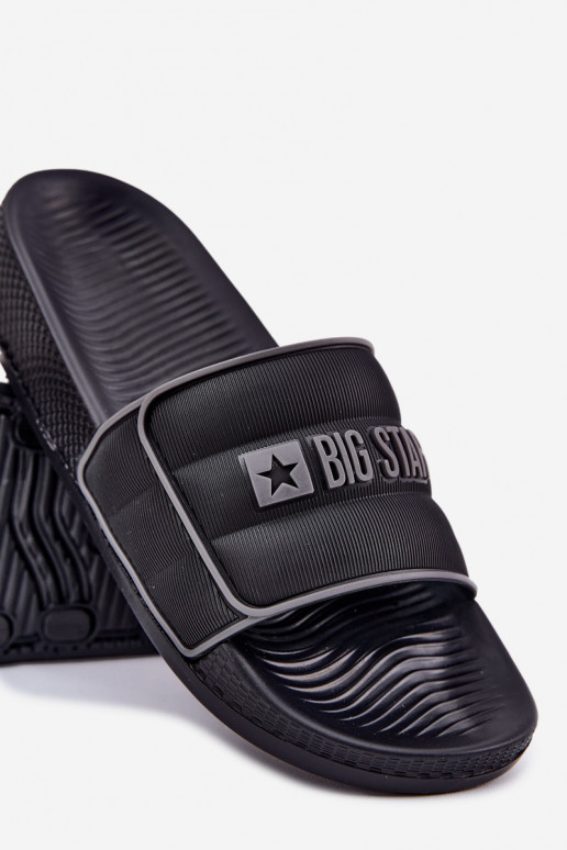 Männlich Hausschuhe Big Star RR174A043 schZuarze Farbe Männlich Hausschuhe Big Star RR174A043 schZuarze Farbe