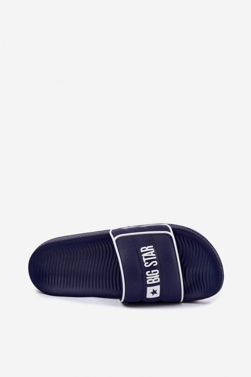 Männlich Hausschuhe Big Star RR174A045 Dunkelblau Männlich Hausschuhe Big Star RR174A045 Dunkelblau