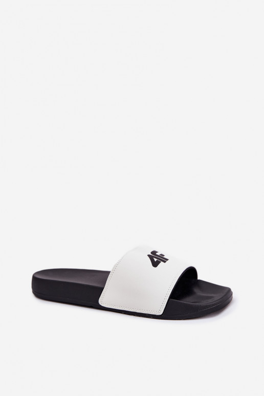 Damenhausschuhe 4F 4FRMM00FSLIF010-10S Zueiße Farbe