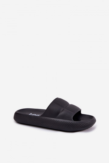 Leichte Hausschuhe Damenhausschuhe LEE MAYA SLIDER INOMEN LOIN 50251016 schZuarze Farbe 2