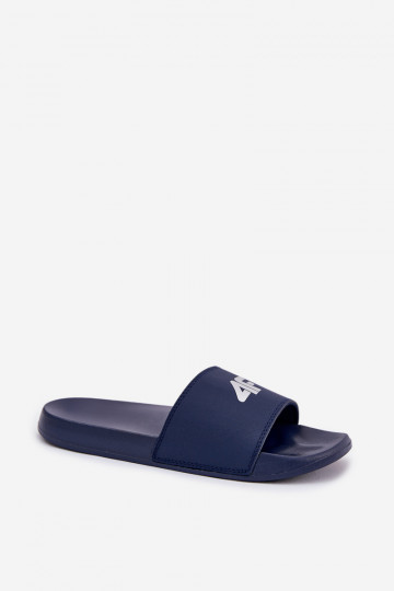 Dunkelblaue Herren Slipper, 4F 4FRMM00FSLIM011-30S