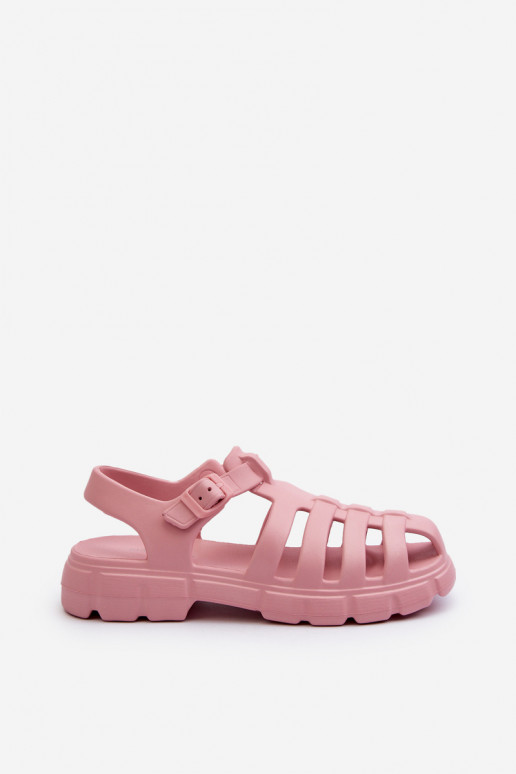 Feminin Leichte Hausschuhe Sandalen pinke Farbe Gasaria