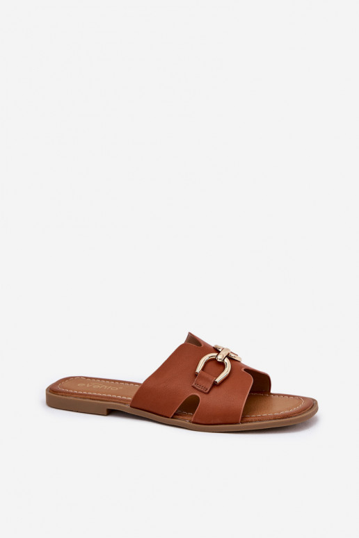 Hausschuhe FrauenZuohnung Mit Dekorationen Detalem braune Farbe Amiresna Hausschuhe FrauenZuohnung Mit Dekorationen Detalem braune Farbe Amiresna