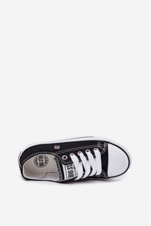 Klassische Freizeitschuhe für Kinder Big Star DD374163 in der Farbe Schwarz Klassische Freizeitschuhe für Kinder Big Star DD374163 in der Farbe Schwarz