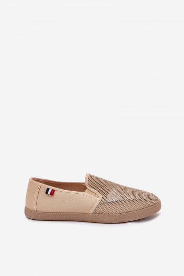 Weiße Kinder flache Sandalen mit Glitzer, „Ainare" 2