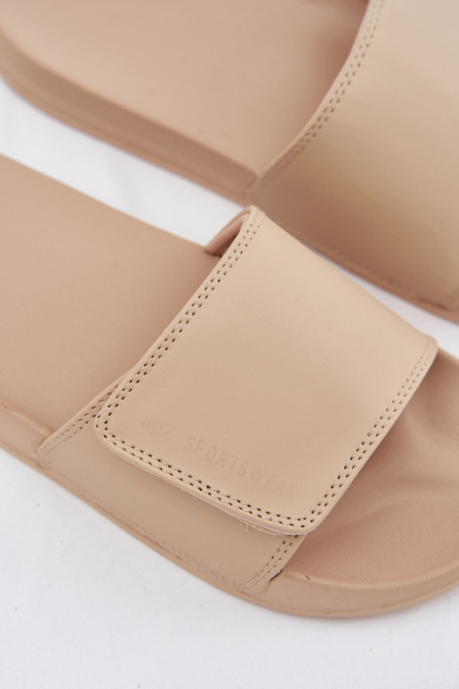 Feminin Hausschuhe 4FMM00FFLIF031A-83S Beige Feminin Hausschuhe 4FMM00FFLIF031A-83S Beige