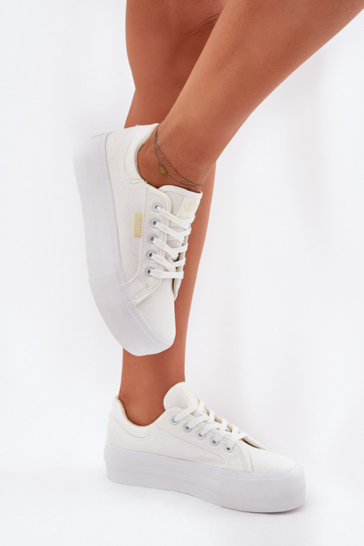 Freizeitschuhe mit einer Plattform Lee Cooper LCIN-25-31-3450L Zueiße Farbe Freizeitschuhe mit einer Plattform Lee Cooper LCIN-25-31-3450L Zueiße Farbe