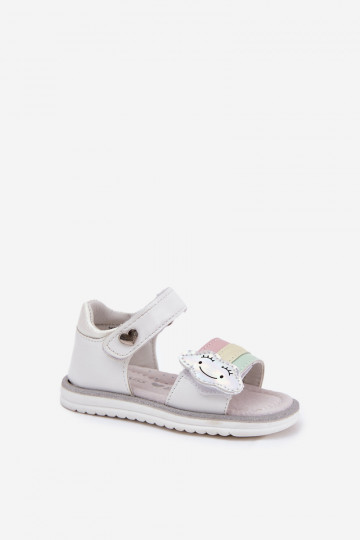 Kindersandalen mit Klebeverschlüssen Zueiße Farbe Orailla